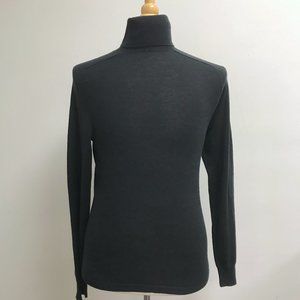 Club Monaco ralph lauren group black fine cashmere turtleneck sweater S
